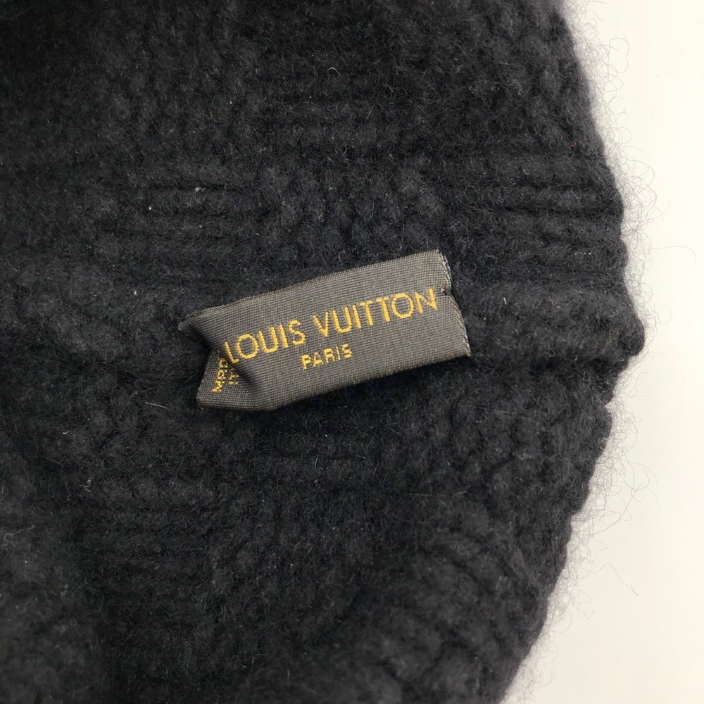 Louis Vuitton Helsinki Damier Cashmere Beanie - Picture 6 of 8